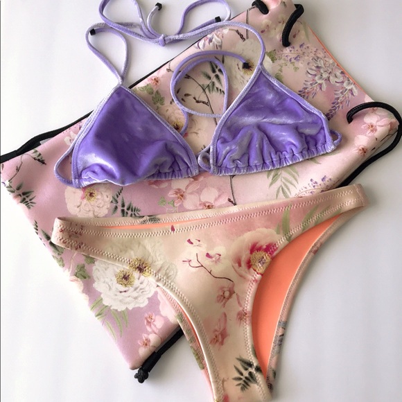triangl swimwear Other - Triangl Italian Velvet Bikini